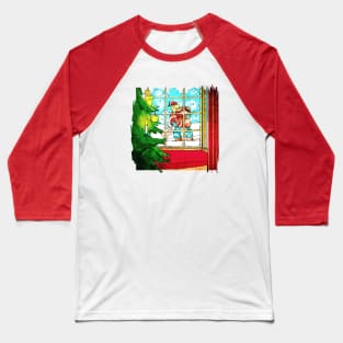 Winter Snow Shoveling Baseball T-Shirt